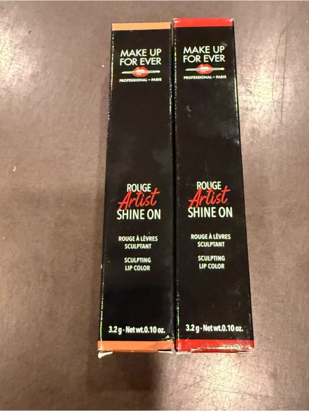 MAKE UP FOR EVER Rouge Artist Shine On Lipstick Lot 130 436 NIB